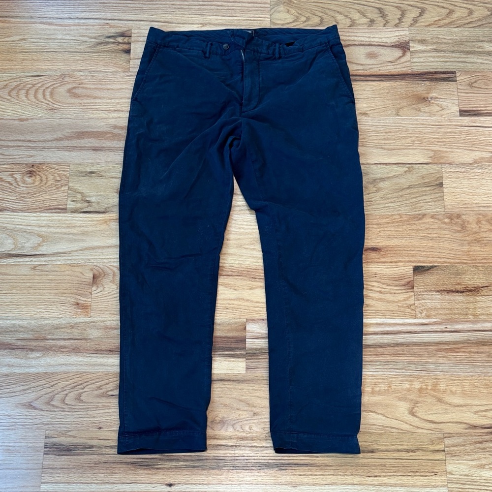 Todd Snyder straight fit Navy Chinos 36x32